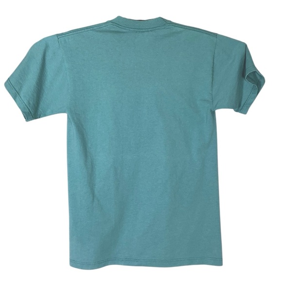 Standard Railroad of America Train Museum Graphic Short Sleeve Tee Shirt Teal S - Picture 5 of 12